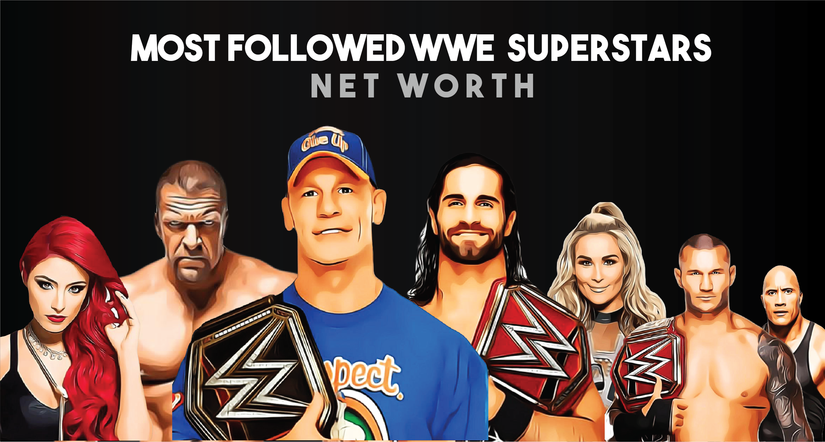 Top 10 Most Followed Richest WWE Super Stars