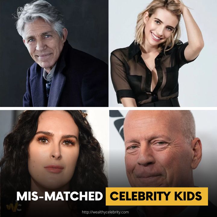 MIS-MATCHED CELEBRITY KIDS